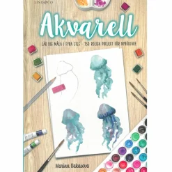 Akvarell - Lär dig måla i 4 steg