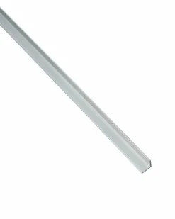 Aluminiumvinkelstång, 15x15x1 mm