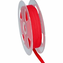 Bomullsband rött, 13 mm