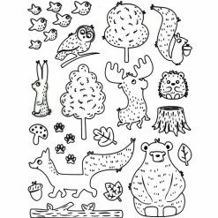 Clear stamp - Skogen