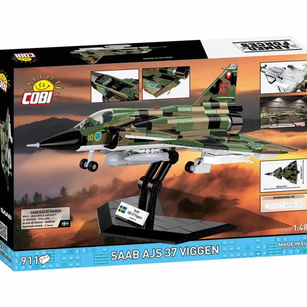 COBI SAAB Viggen 910 pcs