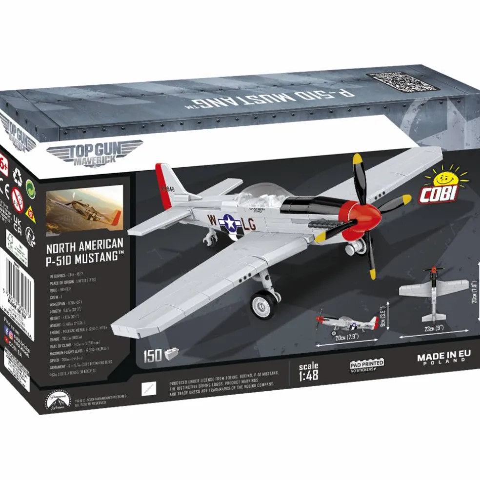 COBI Top gun P-51D Mustang 150 bitar