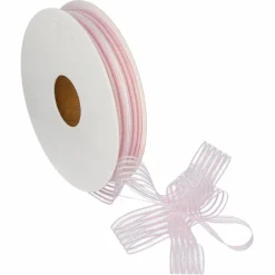 Dekorband Stripy, Rosa