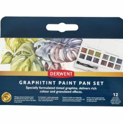 Derwent Graphitint Paint Pan, 12 st