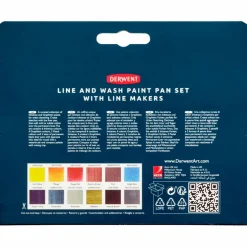Derwent Line&Wash Paint P, 12 st