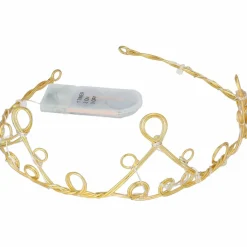 Diadem med ljusslinga