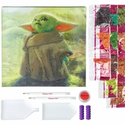 Diamond painting kit canvas Grogu