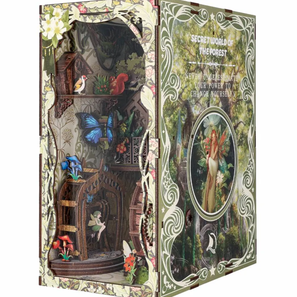 DIY Book Nook Magical Forest