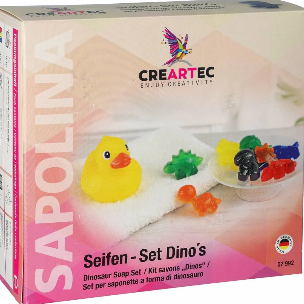 DIY Dinosaurie tvål