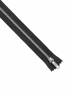 Dragkedja 30 cm, svart