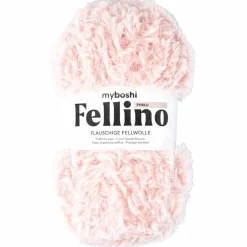 Fellino pälsgarn, ljusblå