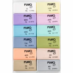 FIMO soft set pastel
