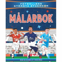 Fotbollens största stjärnor målarbok