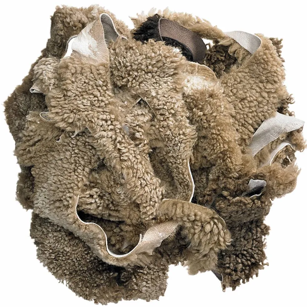 Fårskinnsspill 500 g, blandat
