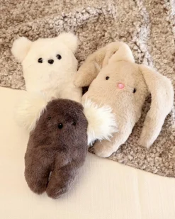 Fuskpäls Björn, beige