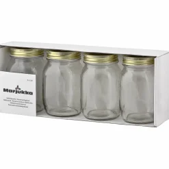 Glasburkar 4-p