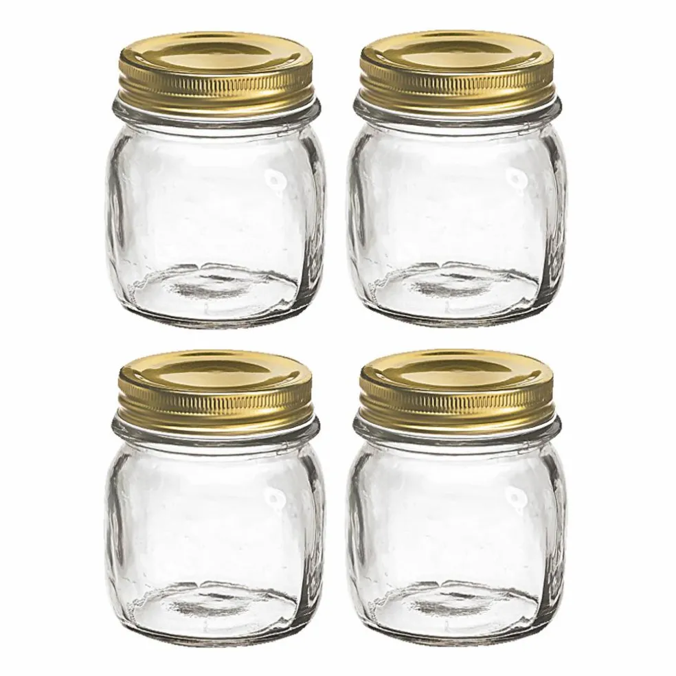 Glasburkar 4-p