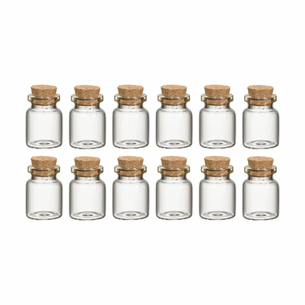 Glasflaskor Mini, 7 cm