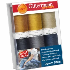Gütermann Trådset denim