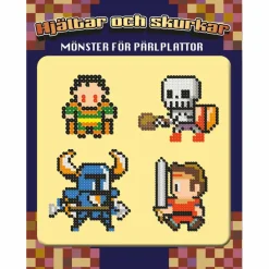 Hjältar & Skurkar, mönster för pärlplattor