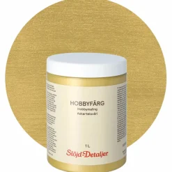 Hobbyfärg 1 l, guld