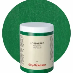 Hobbyfärg 1 l, mörkgrön