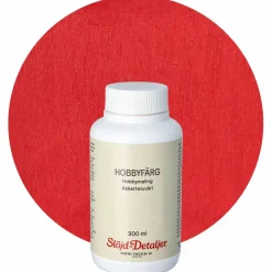 Hobbyfärg 300 ml, julröd
