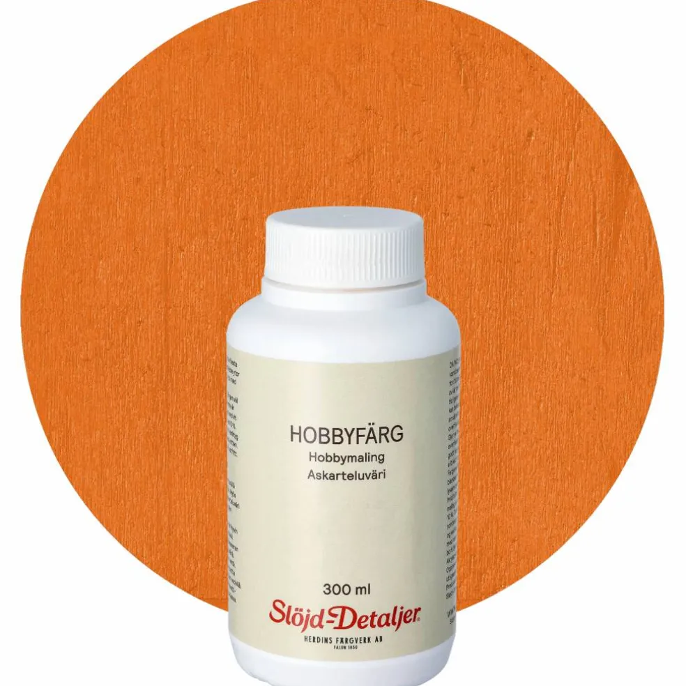 Hobbyfärg 300 ml, orange