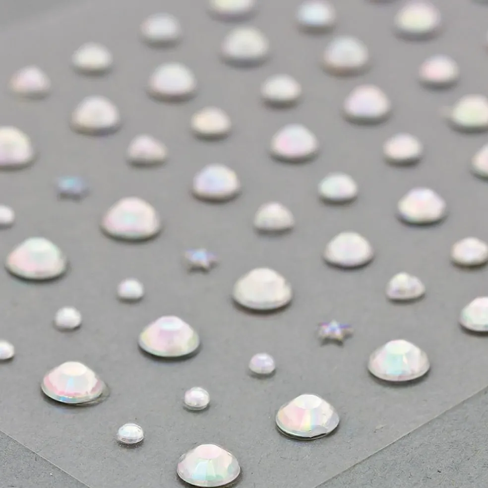 Iriserande 3D-stickers