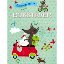 Jag börjar skriva bokstäver