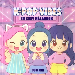 K-Pop vibes en cosy målarbok