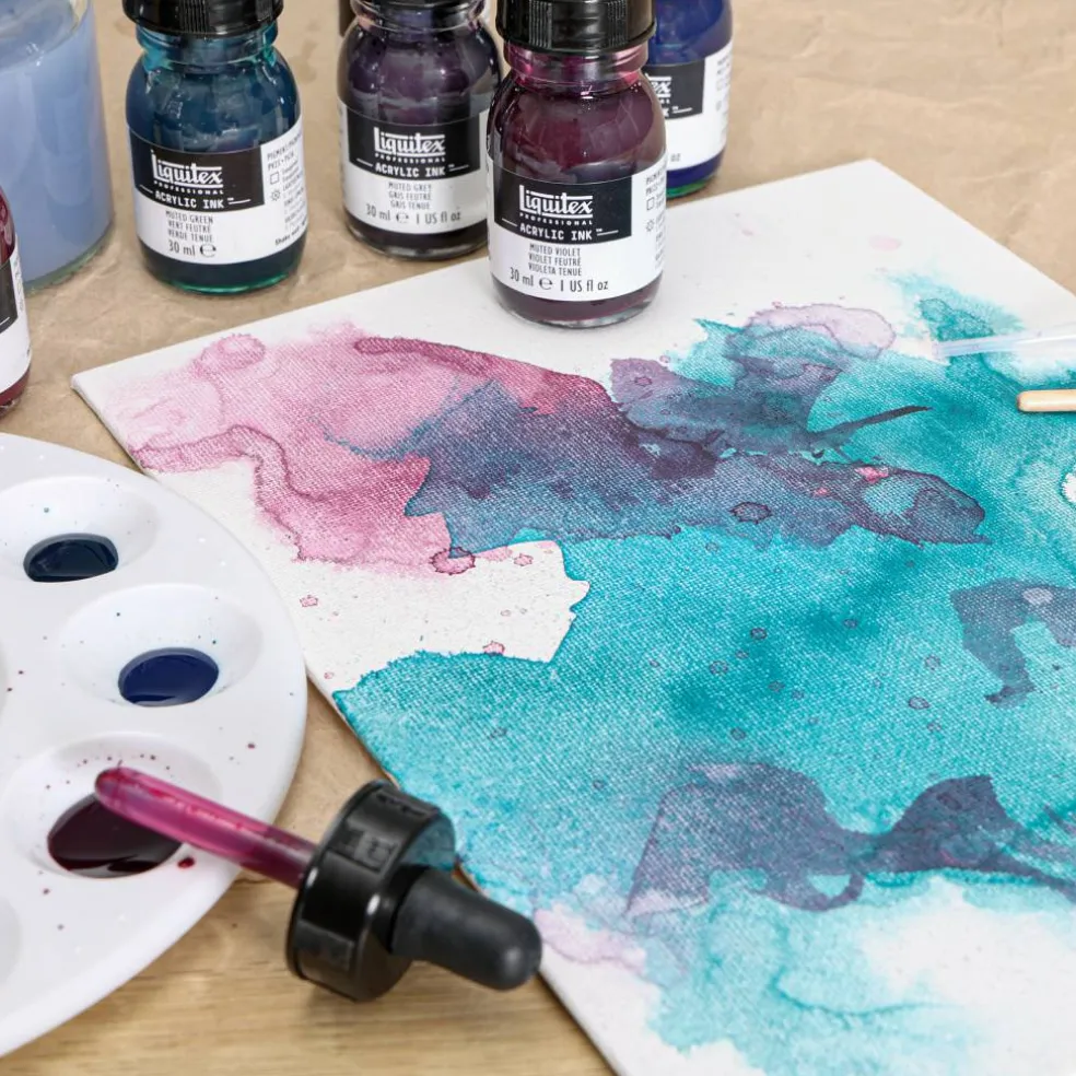 Liquitex ink set