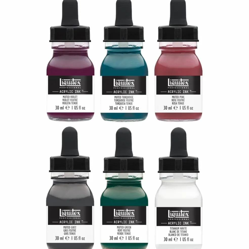 Liquitex ink set