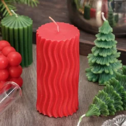Ljusform Vågig Cylinder