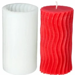 Ljusform Vågig Cylinder