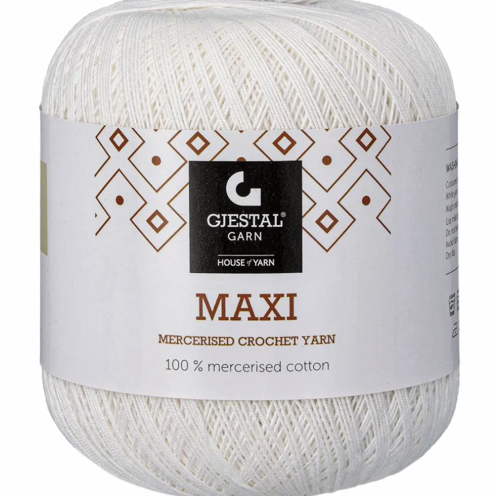 Maxi heklegarn, oblekt