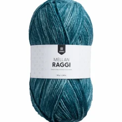 Mellanraggi 100 g, aquagrön