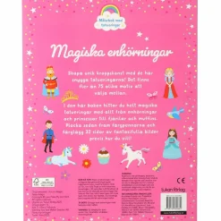 Målarbok med tatueringar Enhörningar