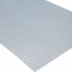 Mönstrad plåt, blank