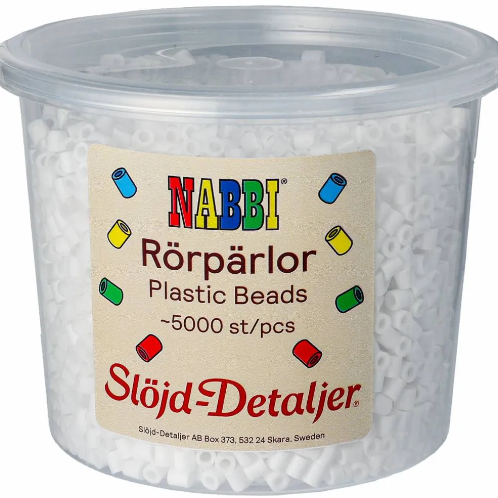 Nabbi Rörpärlor 5000 st, glitter