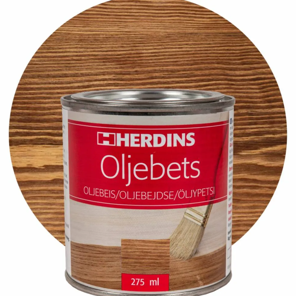 Oljebets, mörk ek