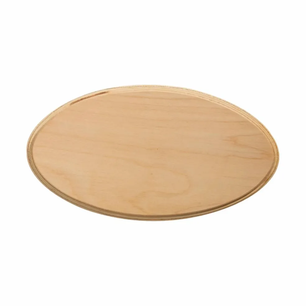 Oval skylt, 240x130 mm