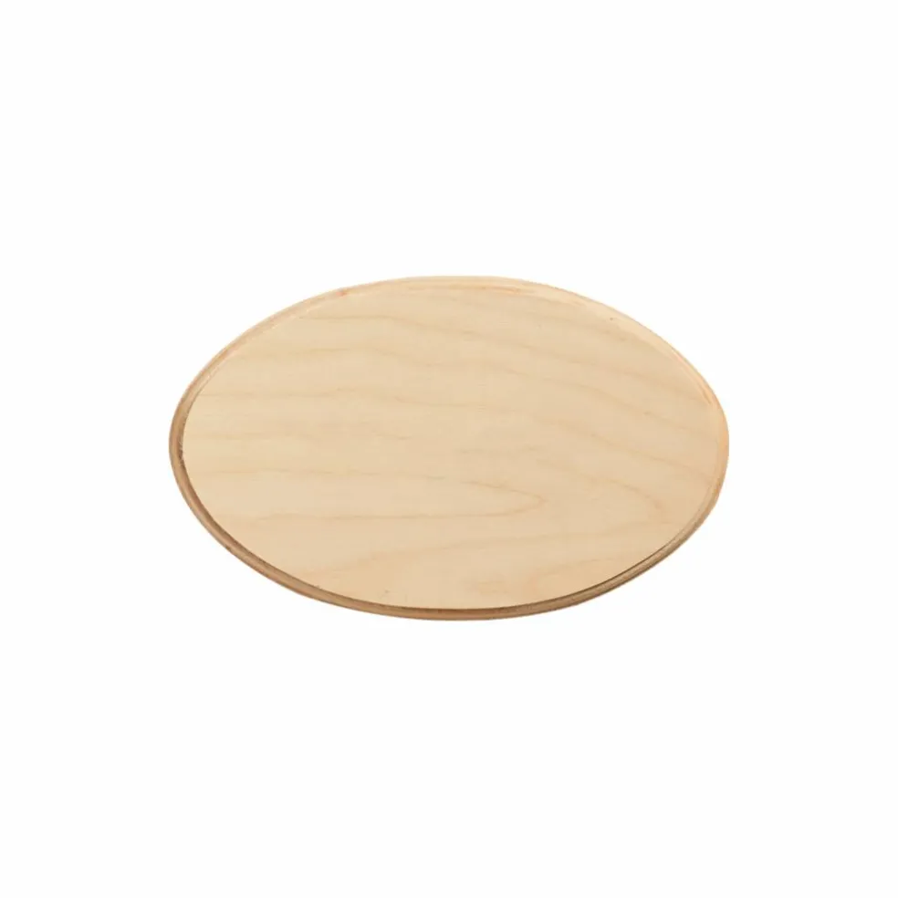 Oval skylt, 180x110 mm