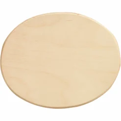 Oval skylt, 290x235 mm