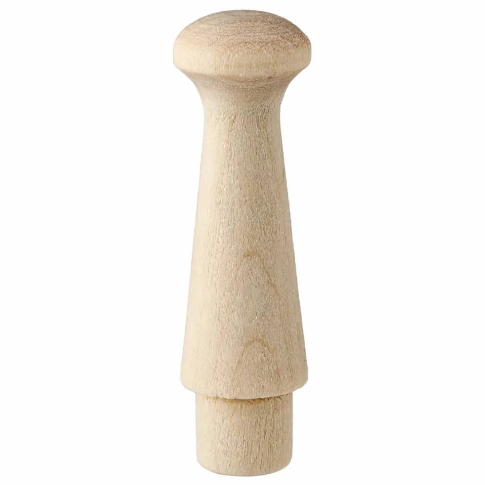 Pinknopp halvklot i björk Ø 14 mm, 50 st
