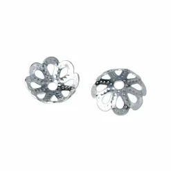 Pärlinfattning silver