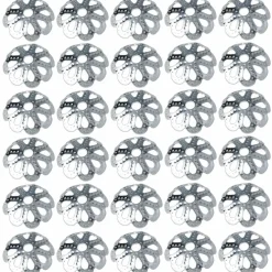 Pärlinfattning silver