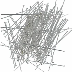 PÄRLSTIFT 100 ST, försilvrad