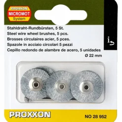 Proxxon stålborste rund