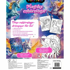 Pyssla och måla Magiska Enhörningar